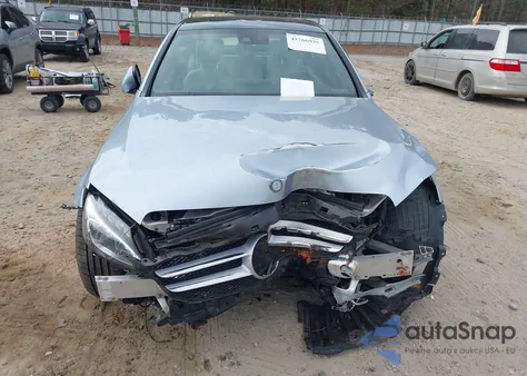 2016 Mercedes-Benz C 300 Sport from USA, damaged, VIN 55SWF4JB2GU119257